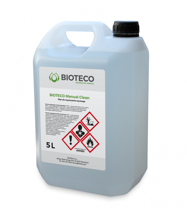 BIOTECO Manual Clean — płyn do czyszczenia ręcznego